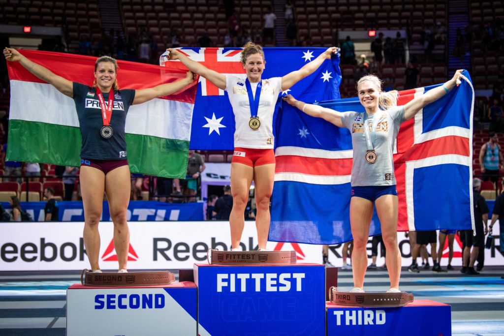 CrossFit Games 2018: il podio femminile