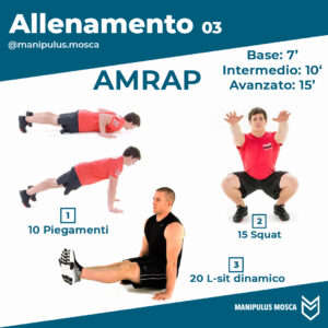 Allenamento a corpo libero 03