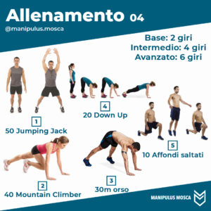 Allenamento a corpo libero 04