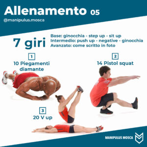 Allenamento a corpo libero 05