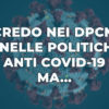 DPCM politiche anti Covid-19